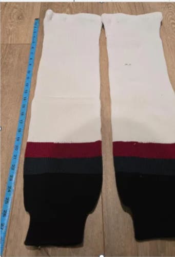 7 pairs Athletic Knit Socks Large 32" Length