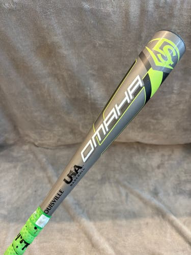 Louisville Slugger Omaha Alloy Bat USABat Certified (-10) Alloy 16 oz 26" (Used)
