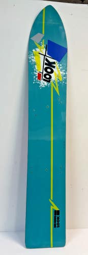 Vintage 1980s LOOK 165cm Classic Logo Snowboard Blue Yellow Pink EXCELLENT
