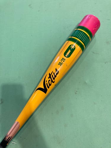 2024 Victus Vibe Alloy Bat USSSA Certified (-10) Alloy 20 oz 30" (Used)