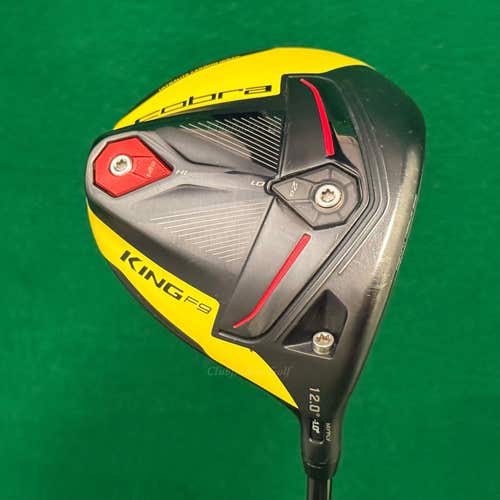 Cobra King F9 Speedback 12 Driver Fujikura Atmos Blue 7-R Graphite Regular