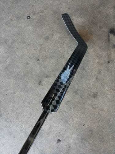 NEW Senior Pro Blackout Goalie Extra Lite Goalie Stick Regular 27" Paddle
