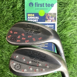 Titleist Vokey SM7 Wedge Set 54* - 58* With S300 Stiff Steel Shafts