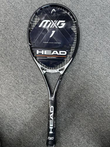 Head MXG 1 Tennis Racquet Grip size (4 1/8) Black 16x19