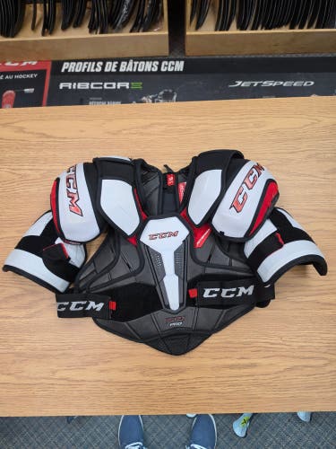 Medium Senior CCM JetSpeed FT4 Pro Shoulder Pads Pro Stock (Used) #V4