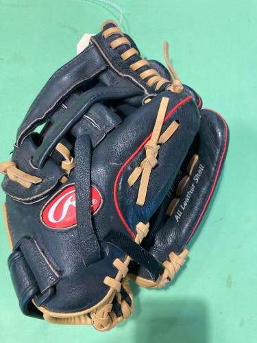 Black Rawlings Highlight Series RH Infield Baseball Glove 11.5" (Used)