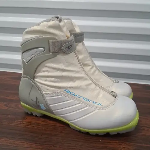 Rossignol Women's X5 Nordic Cross Country Ski Boot White 37 US 7 ONLY WORN 3x!