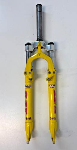 Vintage 1990s RST USA 381L 26" QR Suspension Fork 180mm 1-1/8" Threadless