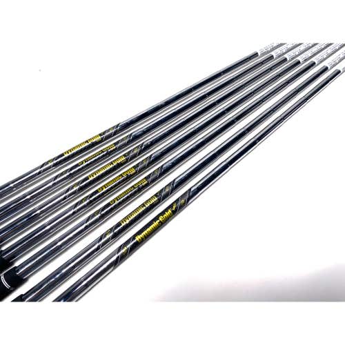 True Temper Dynamic Gold S300 Stiff Iron Set of 7 Shafts 34.25''-37.25''- 0.355