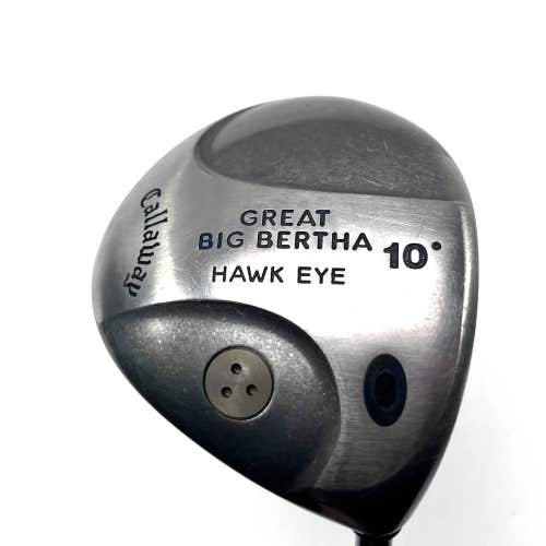 Callaway Hawkeye Driver 10* Hawk Eye UL Firm Graphite Mens RH