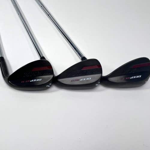 Wilson Deep Red Maxx Wedge Set 52* 10 | 56* 12 | 60* 5 Deep Red Wedge RH NEW