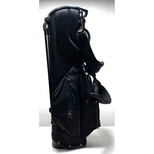 Titleist Players S4 StayDry Stand Bag Black 4-Way Divide Dual Strap Golf Bag