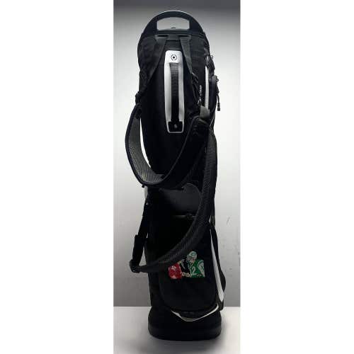 Ping Hoofer Stand Bag Black 5-Way Divide Dual Strap Golf Bag Namath NEW