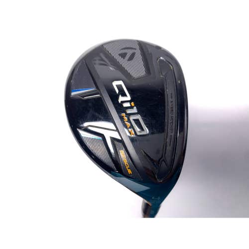 TaylorMade Qi10 MAX 4 Hybrid 23* Fujikura Speeder NX 50g Regular RH