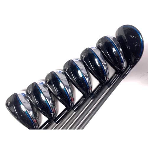 Cobra T-Rail 2021 Hybrid Iron Set 4H 5-PW Ultralite 45g Senior RH