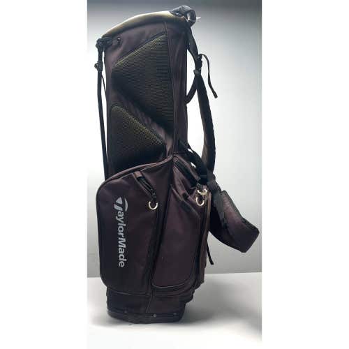 Taylormade Flex Tech Stand Bag Black 5-Way Divide Dual Strap Golf Bag