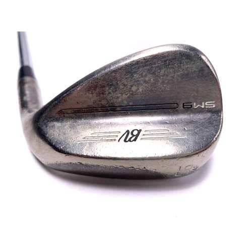 Titleist Vokey SM9 Brushed Steel Sand Wedge SW 56* 14 Bounce F SM9 Wedge RH