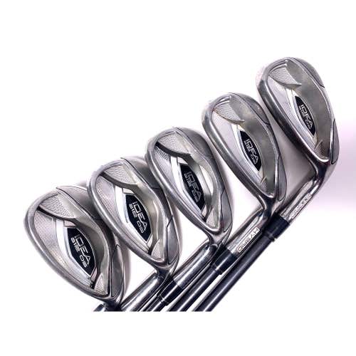 Adams Idea A12 OS Iron Set 7-PW+SW Idea Womens 50g Ladies Graphite Womens RH