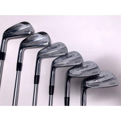 LEFTY Titleist 716 MB/T-MB Iron Set 4-9 KBS Tour C-Taper 120g Stiff LH