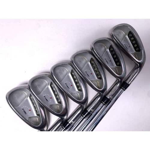 TaylorMade Rac OS Iron Set 5-PW Light Metal 95g Regular Steel Mens RH