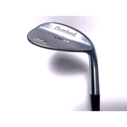 Cleveland CG15 Satin Chrome Sand Wedge SW 54* 14 Bounce Traction Wedge Steel RH