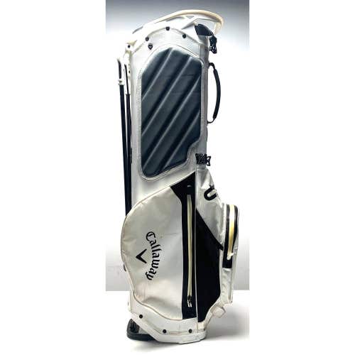 Callaway Fairway C HD Stand Bag White 4-Way Divide Golf Bag - NO STRAP