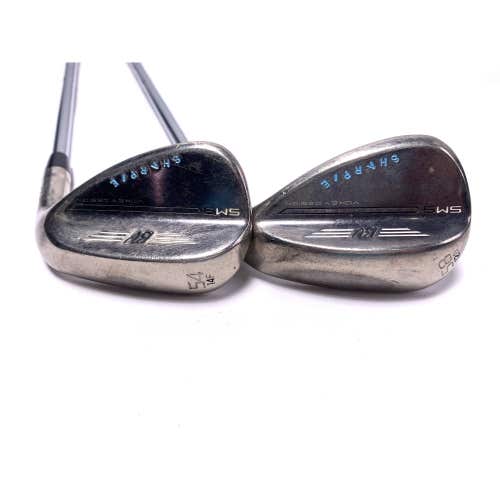 Titleist Vokey SM9 Brushed Steel Wedge Set 54* 14 | 58* 12 SM9 Wedge RH