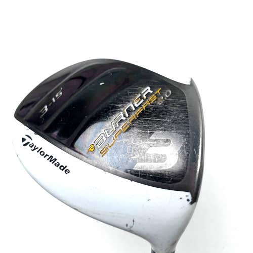 TaylorMade Burner Superfast 2.0 3 Fairway Wood 15* I Drive Tour Lite Senior RH