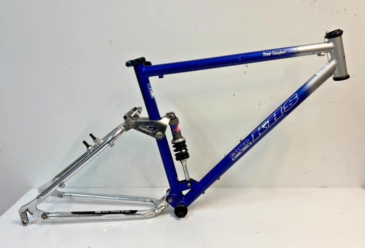 Vintage 1990s KHS FXT Comp 18" C-T True Temper AVR CrMo Mountain Bike Frame