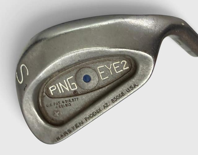 Ping Eye Two + SW Iron Blue Dot Stiff Flex ZZ Lite Sand Wedge