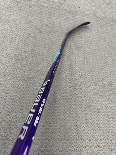 Intermediate Purple/Teal Bauer Vapor Flylite Left Hand Hockey Stick P28 55 Flex (New)