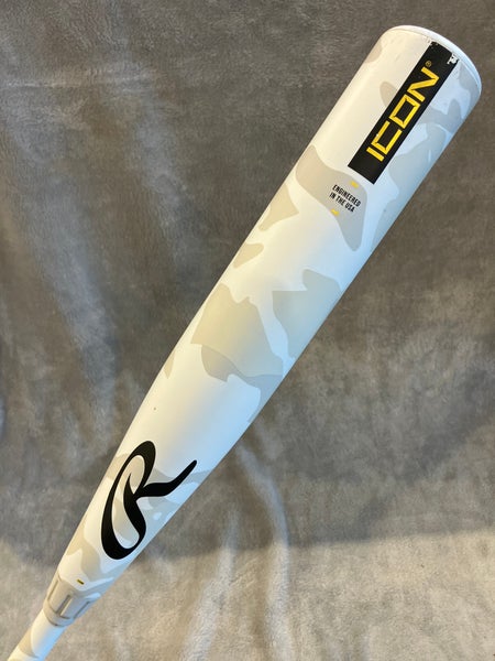 2025 Rawlings Icon Composite Bat USSSA Certified (-5) Composite 26 oz 31" (Used)