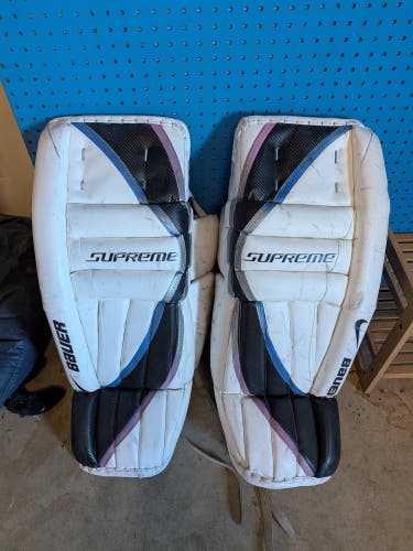 32" 2013 Bauer Supreme Goalie Leg Pads Pro Stock (Used)