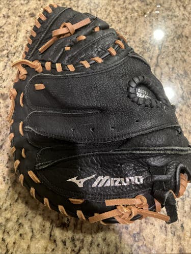 Mizuno GXC 105D2 Catchers Mitt 32.5" Prospect Leather Glove RIGHT Hand Throw