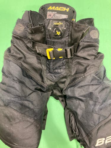 Blue Junior Large Bauer Supreme Mach Hockey Pants (Used)