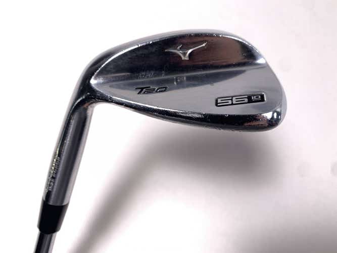 Mizuno T20 Satin Chrome Sand Wedge SW 56* 10 DG S400 Tour Issue Stiff LH