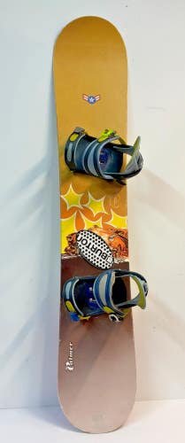 Palmer Car Graphic 156cm Twin-Tip All-Mtn Snowboard Burton Freestyle Bindings L