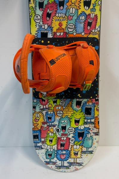 Burton Chopper 125cm Twin-Tip All-Mountain Kids Snowboard Burton
