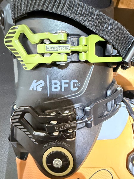 K2 BFC 130 Ski Boots 27.5 – GripWalk – Good Used Condition