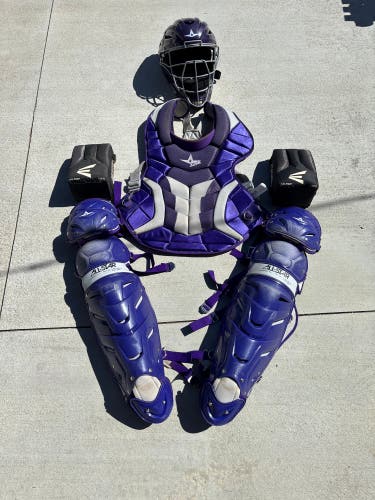 Purple All Star System 7 Catcher's Set (Used)