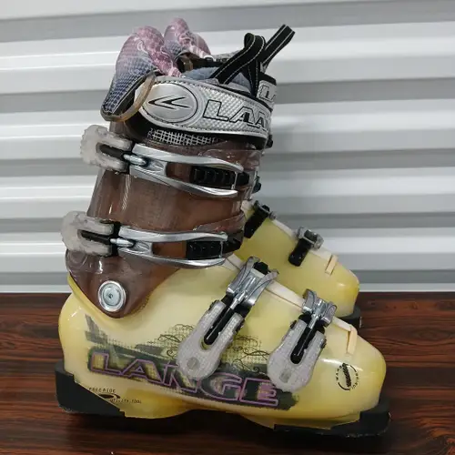 Lange Exclusive Freeride Womens Alpine Ski Boots MDP 23.5 US 6.5 GREAT CONDITION