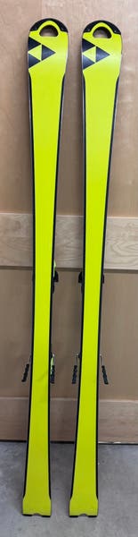 2023 Fischer RC4 WC SL 165 cm Racing Skis With Bindings Max Din 17