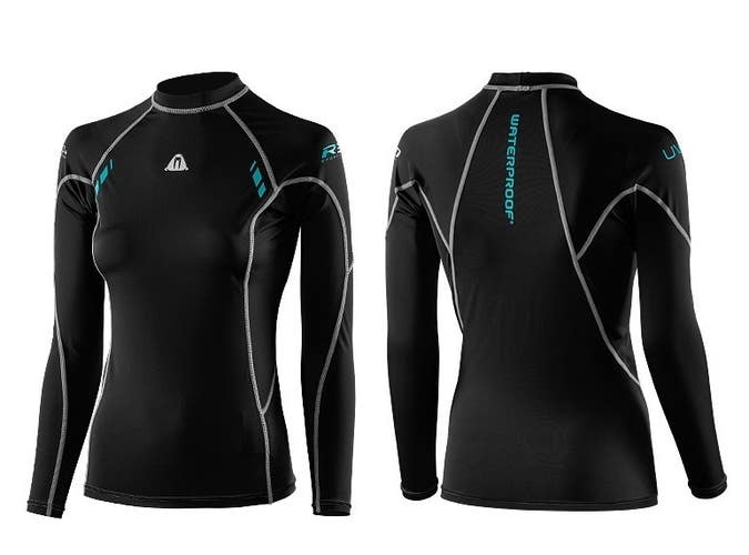 Waterproof R30 Sport Series Long Sleeve Women's Ladies Scuba Dive Rash Guard