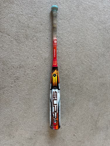 2026 Louisville Slugger Supra Composite USSSA Certified Bat (-5) 25 oz 30" (Used)
