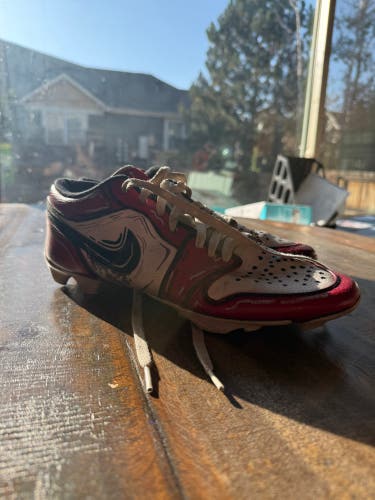 Men's Size M 10.5 (W 11.5) custom Jordan 1 low football cleats (Used)