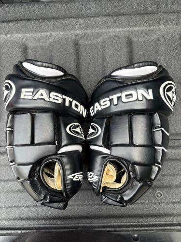 Like New Easton Synergy X-Treme 13" Hockey Gloves - Rare Vintage Fit