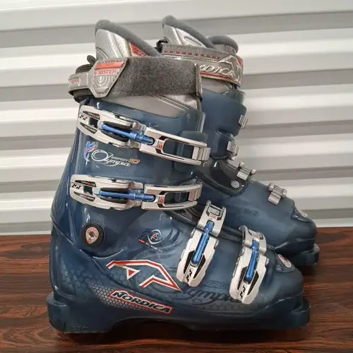 Nordica Women's Olympia beast womens ski boots. Mondo 24.0-24.5 WORN 3X!