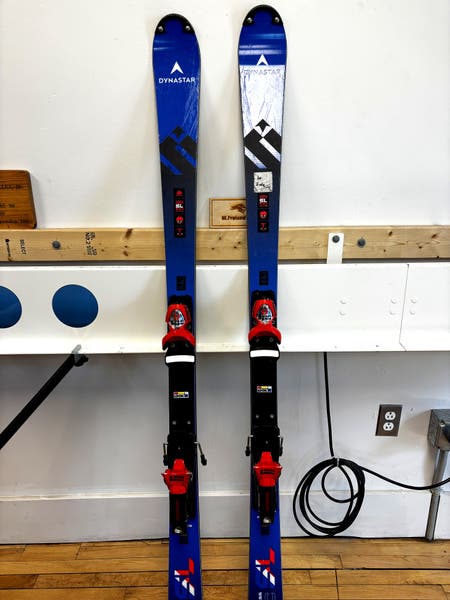 Dynastar Speed Omeglass WC FIS SL 165cm Race Skis w/ LOOK Bindings