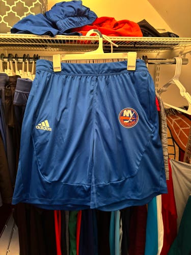 New York Islanders Blue Large Adidas authentic Shorts