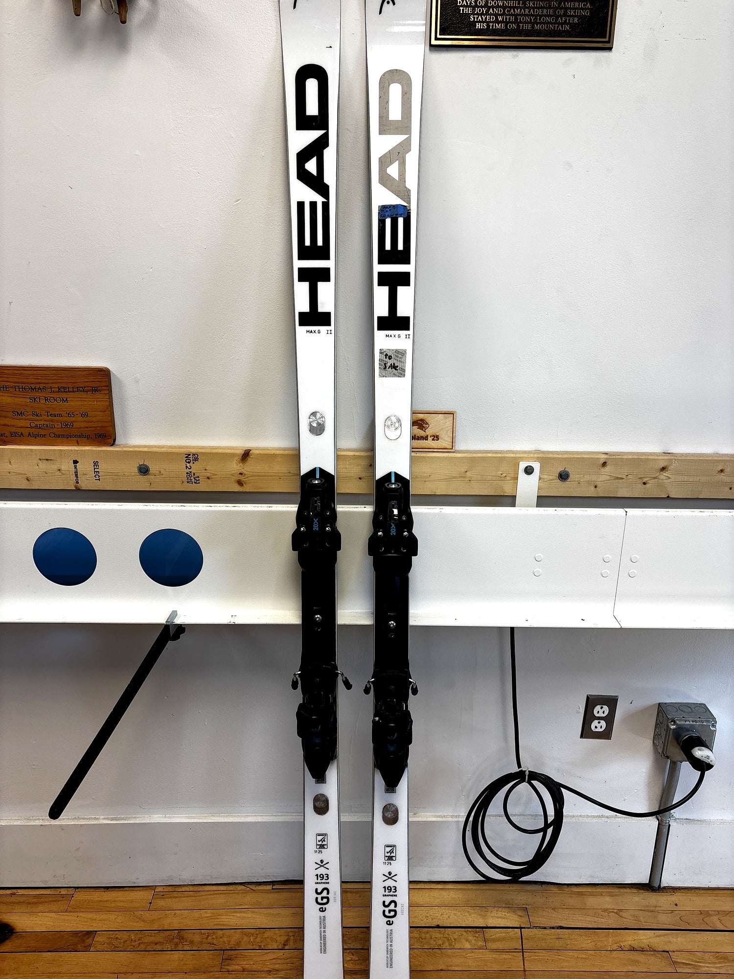 HEAD Worldcup Rebels e.GS Rebel FIS 193cm w/ Freeflex 20X Race